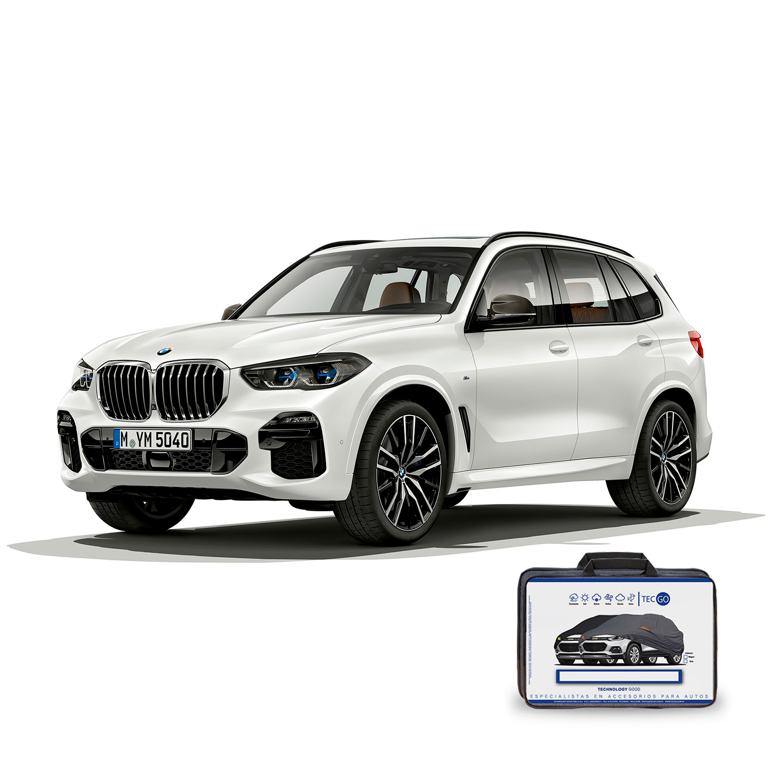 PROTECTOR FORRO FUNDA COBERTOR GRIS TIPO BMW X5 AÑO 2014