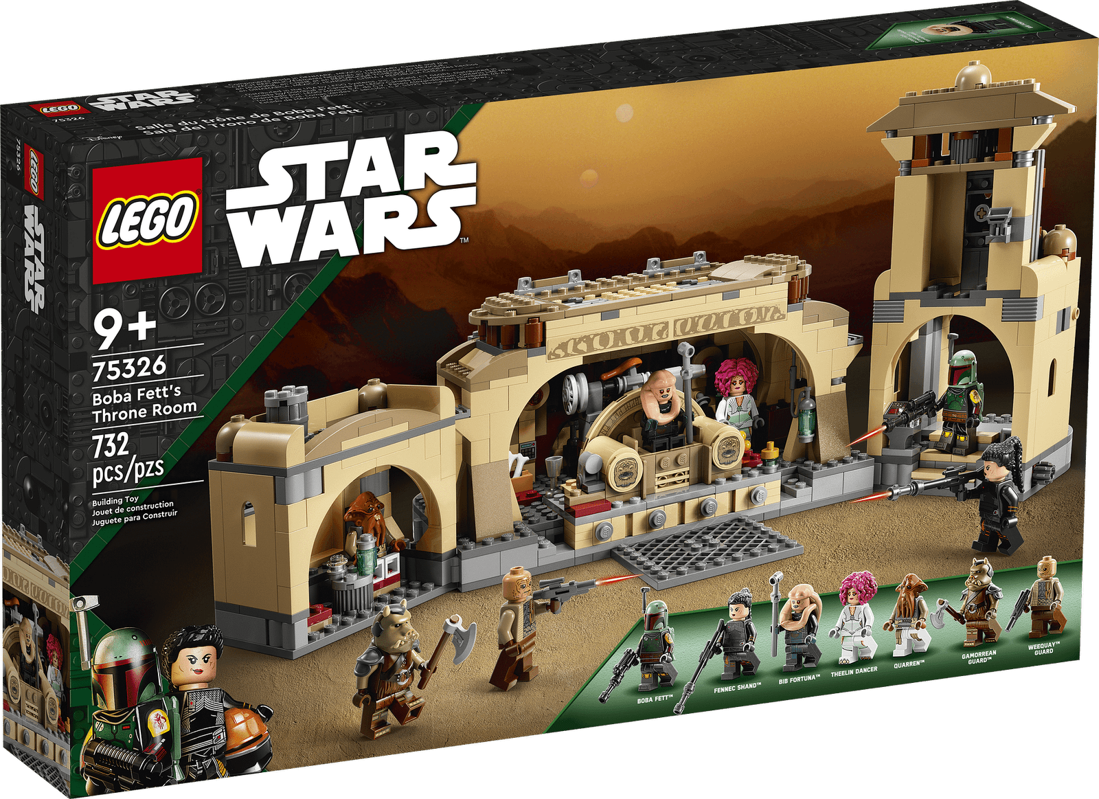 LEGO 75326 Boba Fetts Throne Room - Star Wars