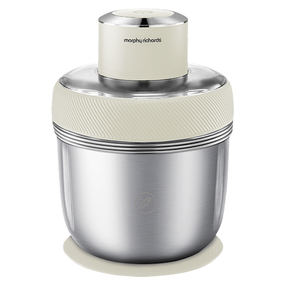 Morphy Richards Stainless Steel Electric Kitchen Cooking Chopper (White)