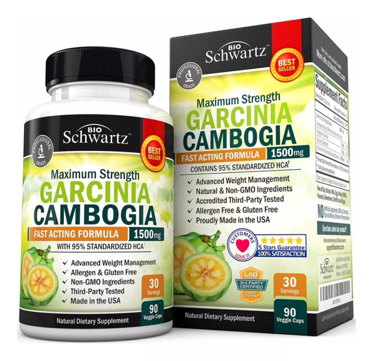 GARCINIA CAMBOGIA QUEMA GRASA BAJA DE PESO EEUU