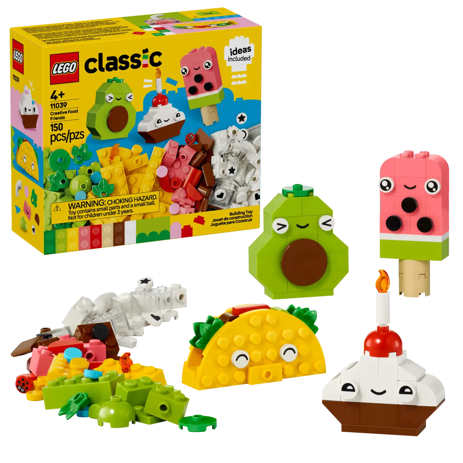 LEGO 11039 Creative Food Friends - LEGO Classic 4+