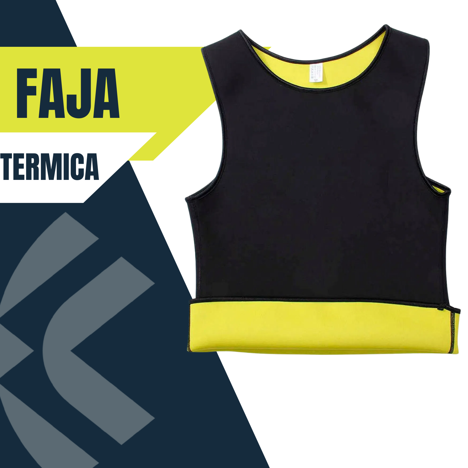 FAJA CAMISETA TERMINA DEPORTIVA SHAPPER