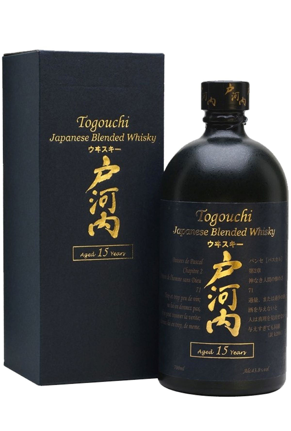 Wdm Togouchi Whisky 15 Years Old 700ml