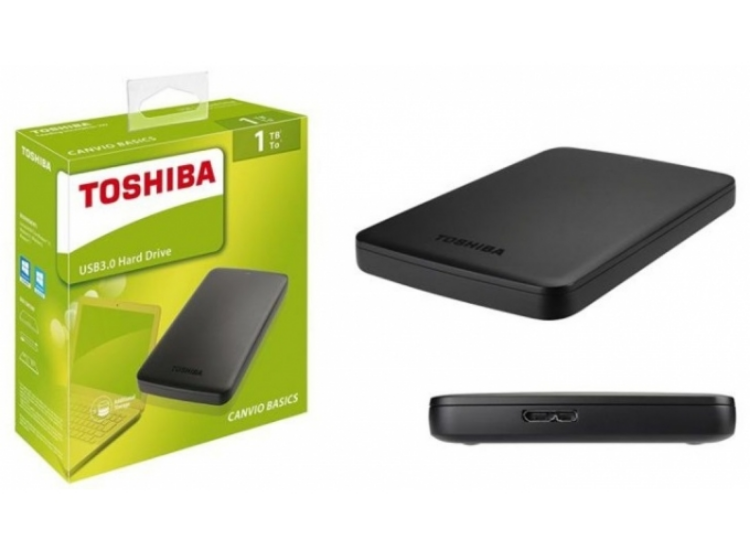 DISCO DURO EXTERNO TOSHIBA CANVIO BASICS - 1TB - EXTERNO