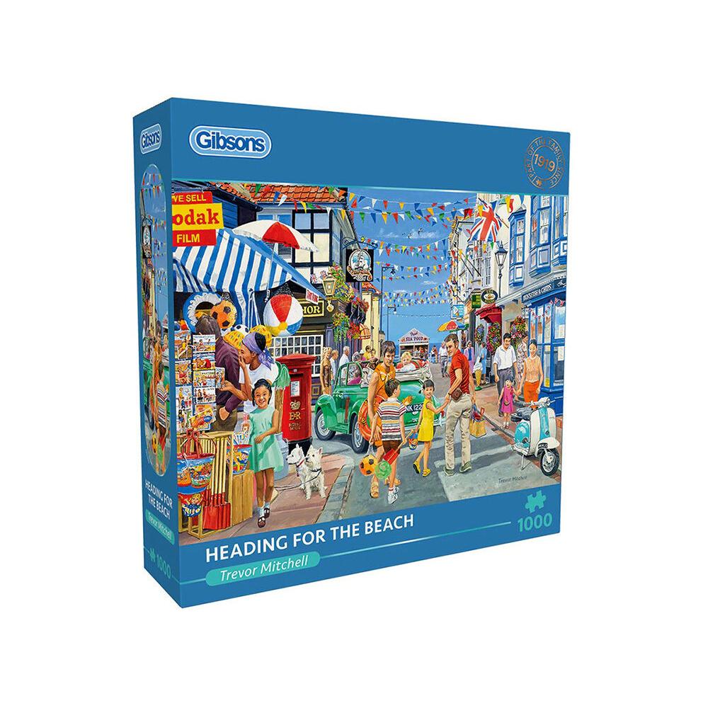 Gibsons 1000pc Heading For The Beach Puzzle