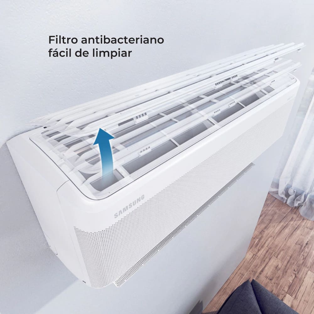 AIRE ACONDICIONADO SAMSUNG SPLIT PARED WINDFREE DE 18,000 BTU/H FRÍO SOLO