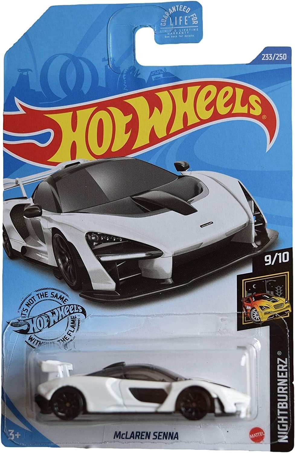 CARRO HOT WHEELS MCLAREN SENNA BLANCO