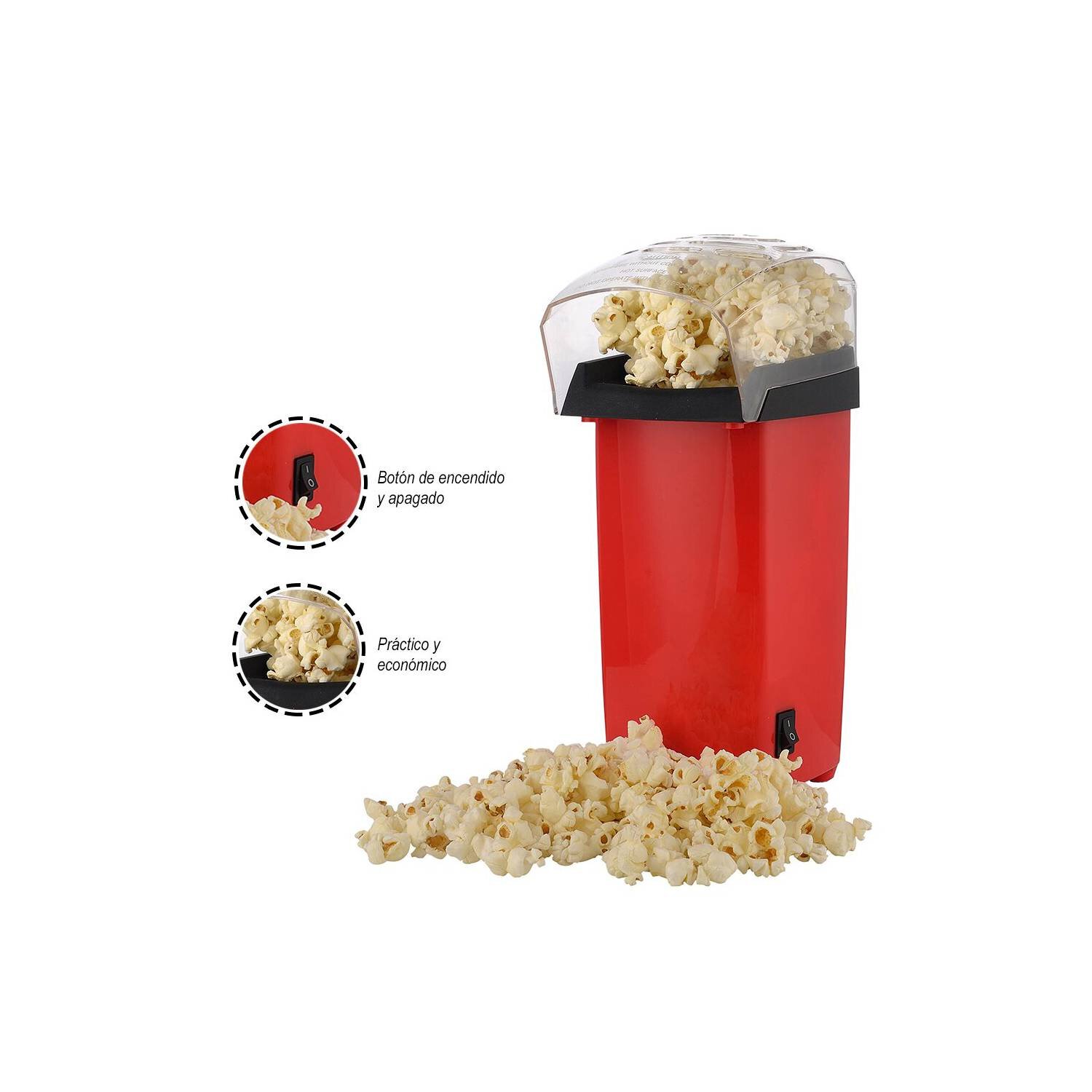 MÁQUINA PARA HACER POPCORN