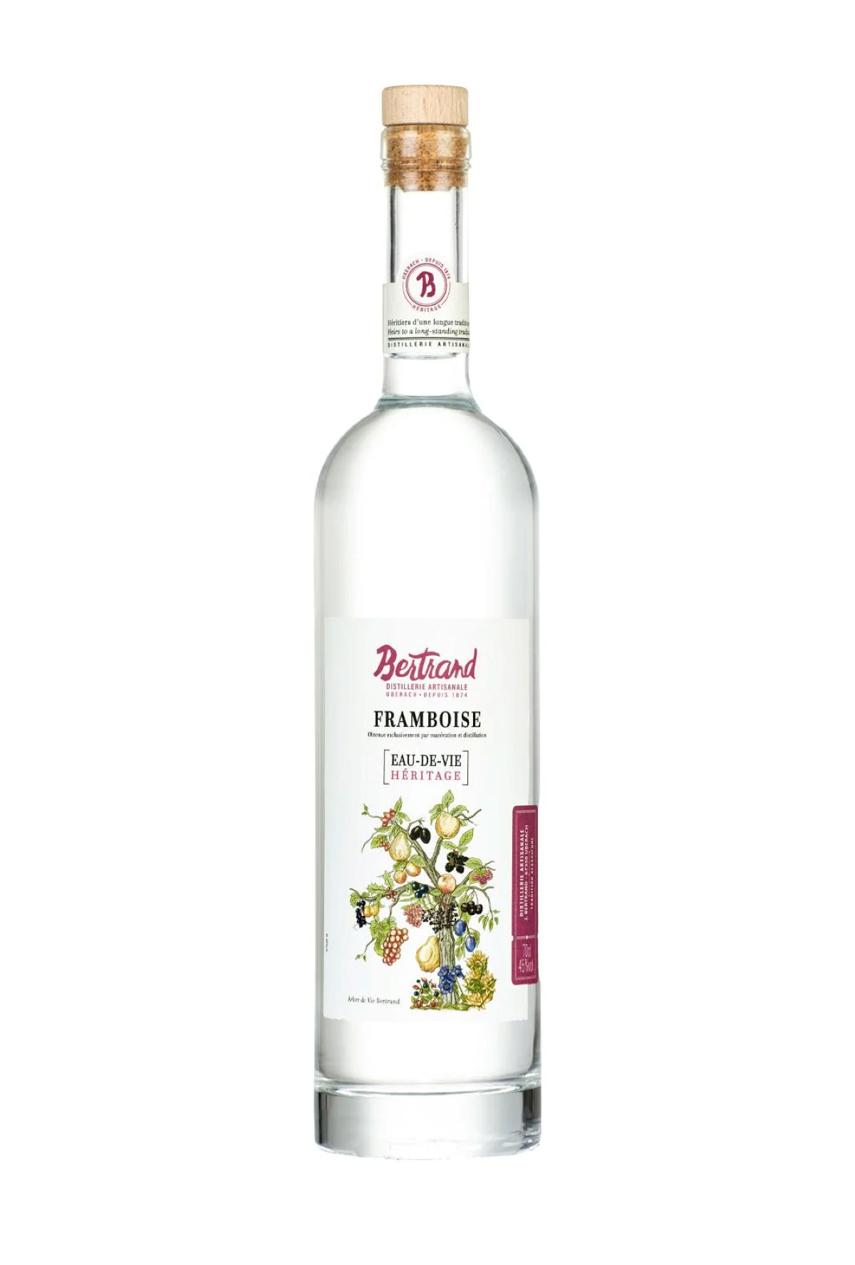 Bertrand Wild Raspberry Eau De Vie 700ml