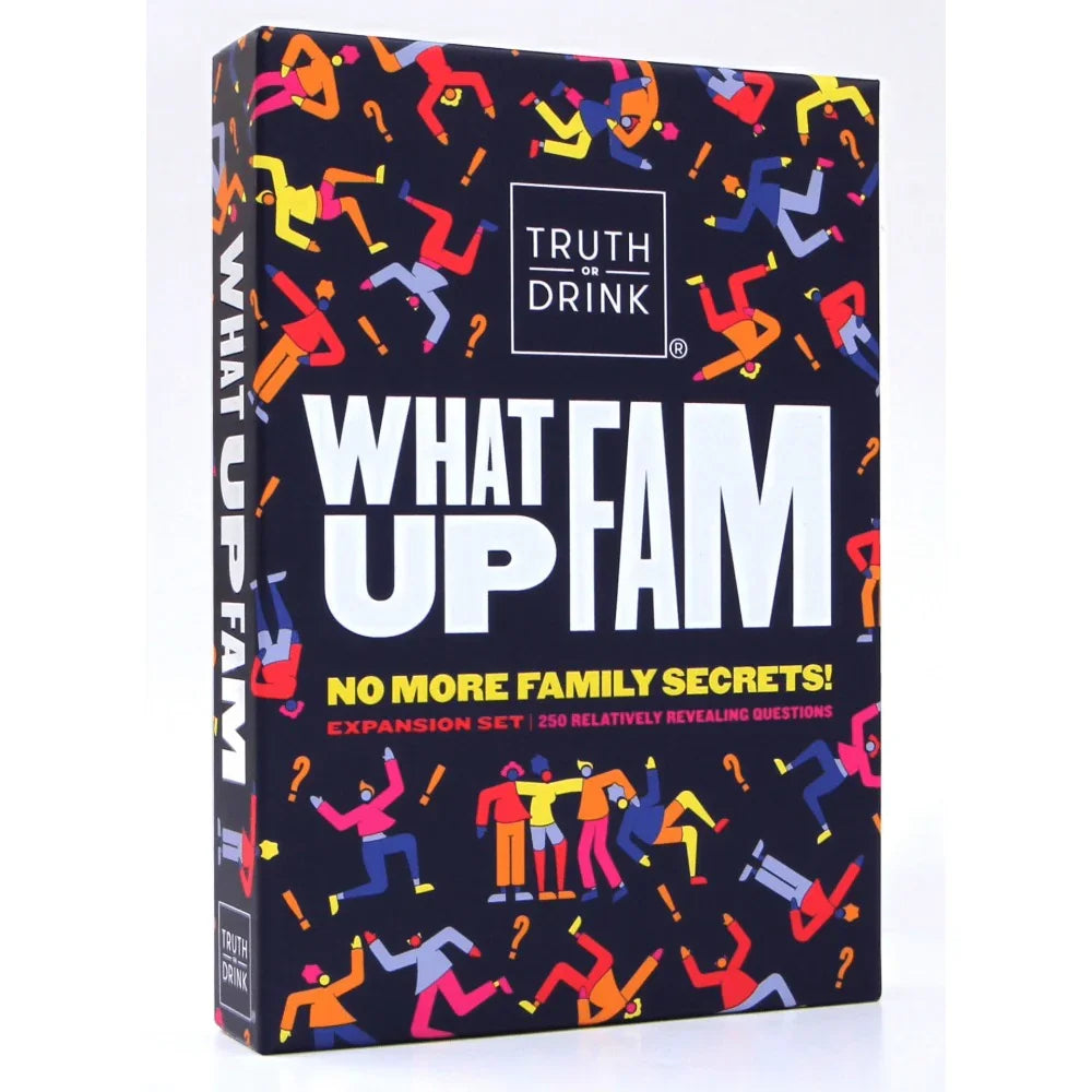 Cut Games Truth or Drink What Up Fam Expansion Pack Party Game