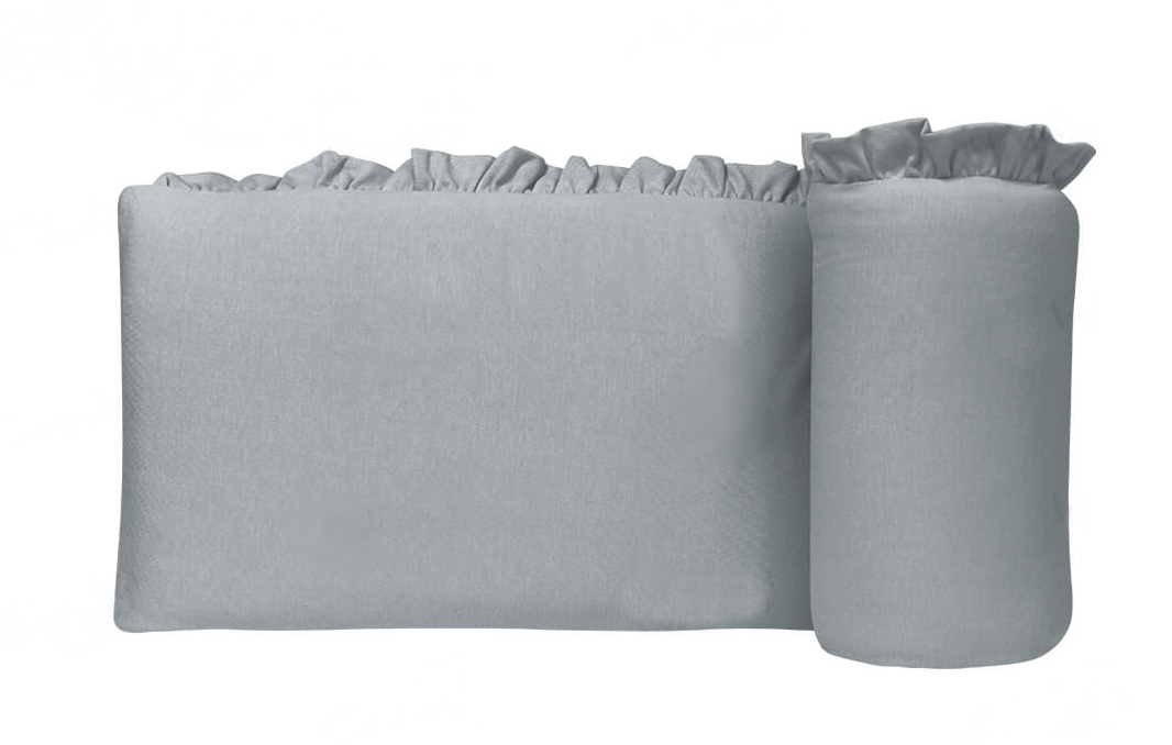 PROTECTORES LATERAL PARACHOQUES DE CUNA - DISEÑO PLOMO