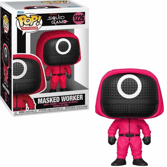 FUNKO POP ROUND MASKED WORKER (SQUID GAME)