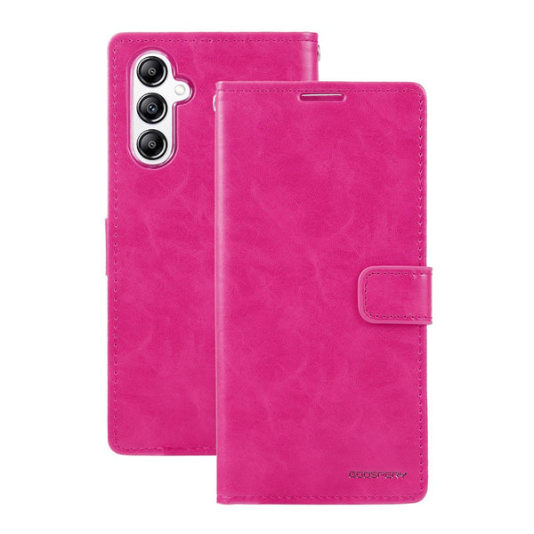 Goospery Bluemoon Diary for Galaxy A56 - Hot Pink