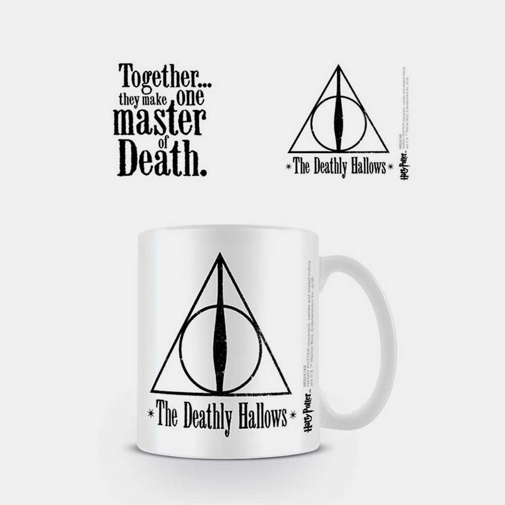 TAZA DE CERÁMICA - HARRY POTTER - THE DEATHLY HALLOWS