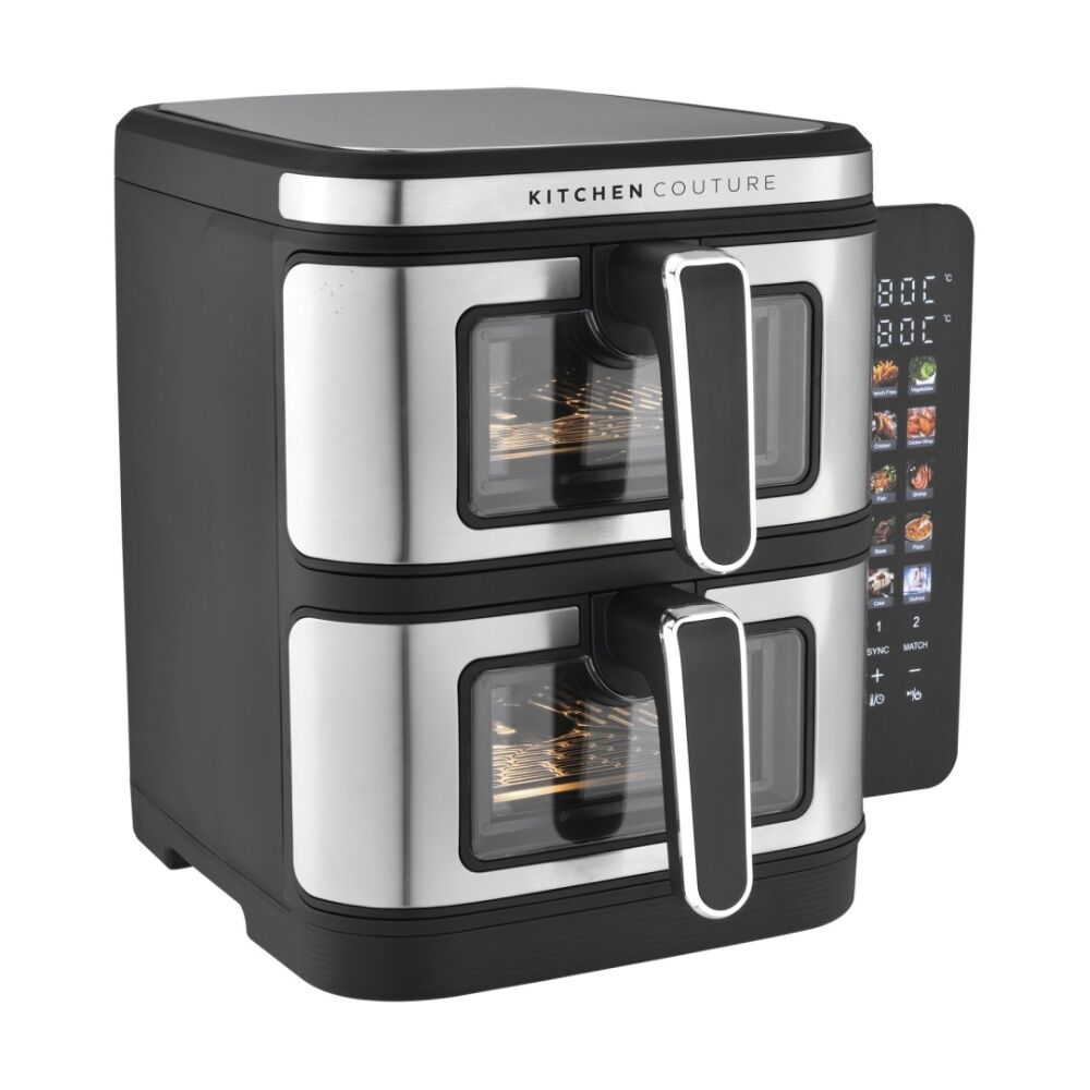 Kitchen Couture Dual Drawer Vertex Air Fryer 11L