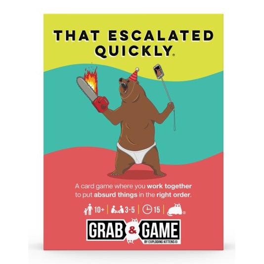 Grab & Game - That Escalated Quickly (By Exploding Kittens)