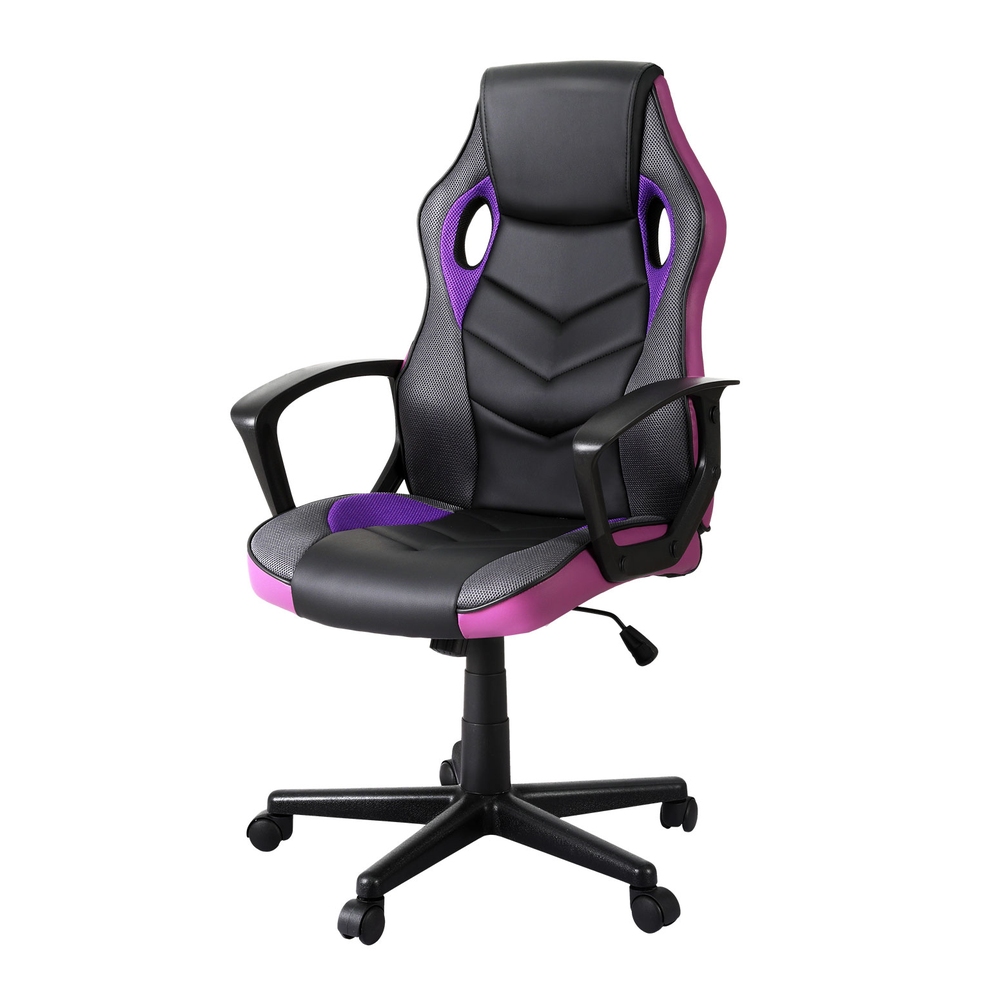 Artiss Gaming Office Chair Computer Chairs (Purple)