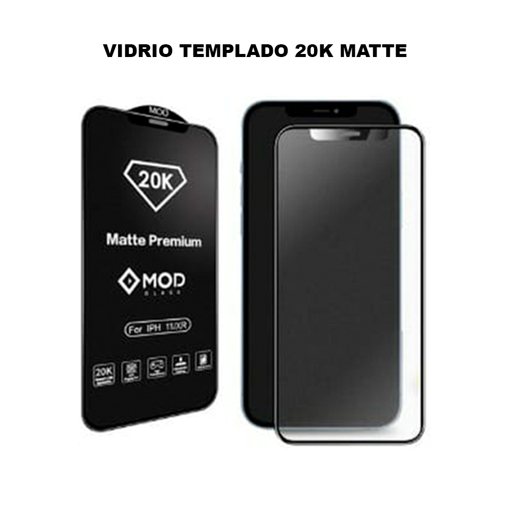 MICA FOR IPHONE 11 PRO PROTECTOR DE PANTALLA BLACK 20K MATE ANTISHOCK