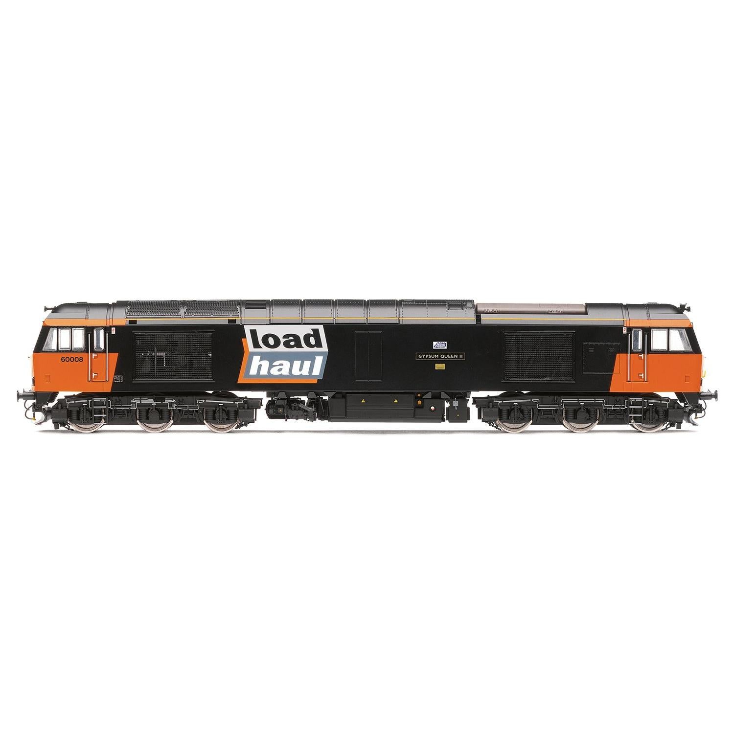 Hornby OO Class 60 60008 “Gypsum Queen II” Load Haul – DCC Sound