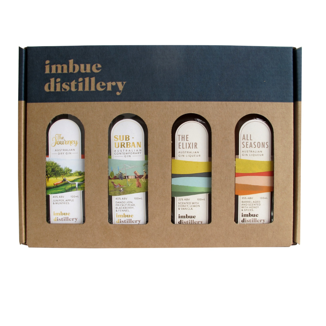 Imbue Distillery Gin Sampler Set 100ml