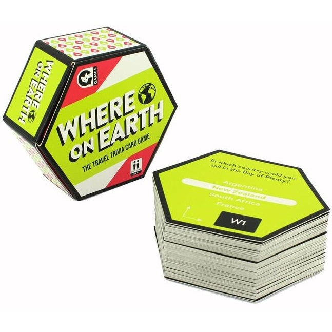Ginger Fox Hex Games - Where On Earth? Game