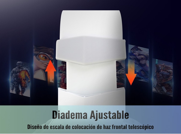 REDRAGON - AUDÍFONO HYLAS H260 RGB MULTIPLATAFORMA - BLANCO