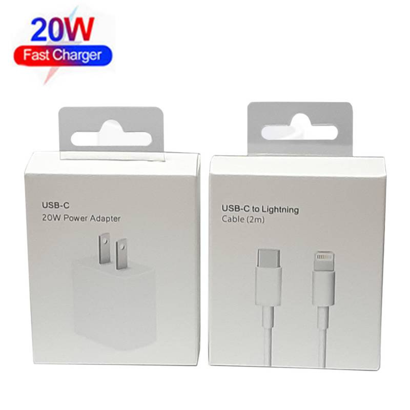 CARGADOR 20W PARA IPHONE 14,14 PLUS, 14 PRO, PRO MAX + CABLE 2MT.