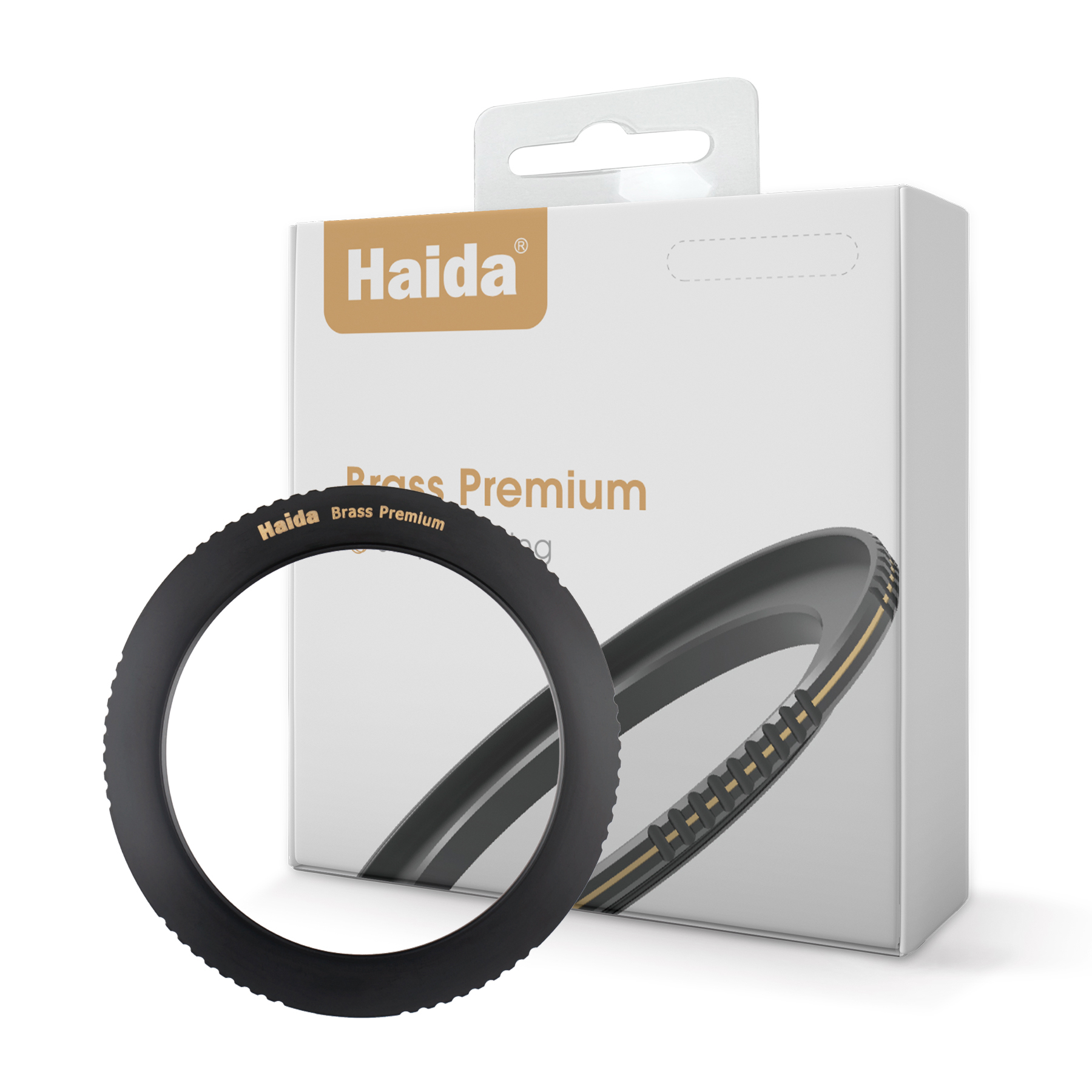 Haida Brass Premium 72-82mm Step-Up Ring