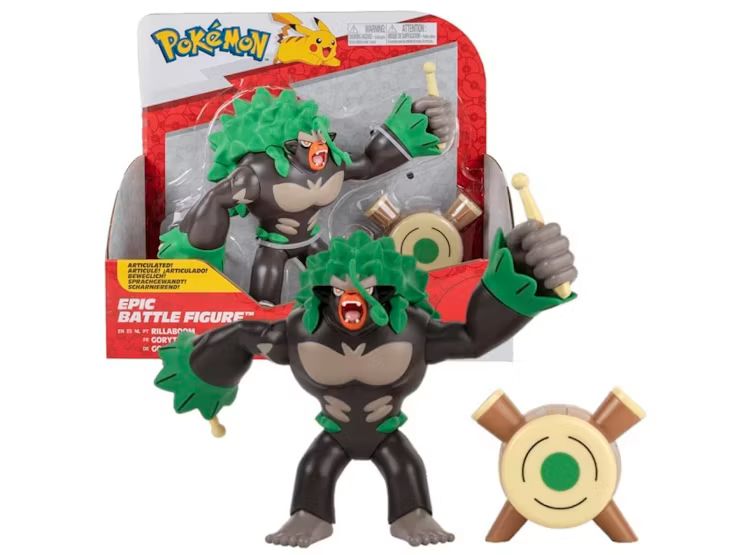 POKEMON FIGURA RILABOOM FIGURA EPICA