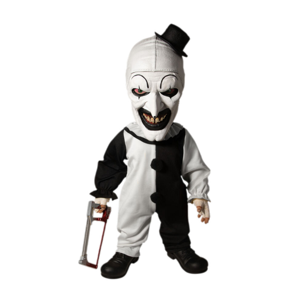 Mezco Toyz Terrifier Art The Clown Talking Display Mega Figure Horror Toy 38cm
