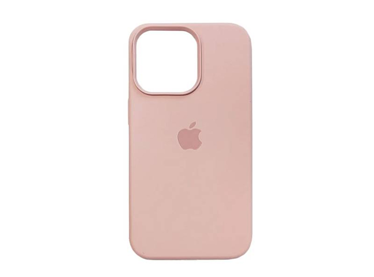 FUNDA SILICONE CASE PARA IPHONE 15 - NUDE