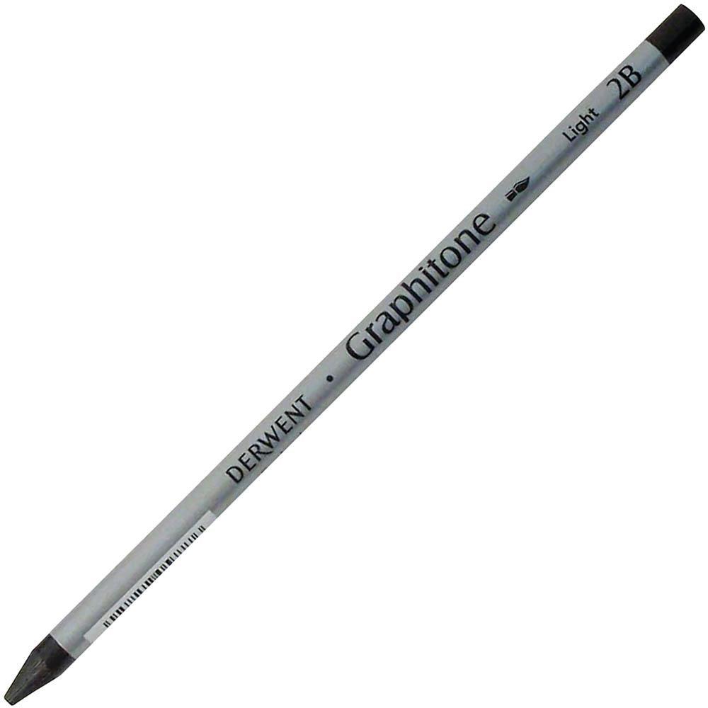 Derwent Watersoluble Graphitone Pencil 2B (12 Pack)