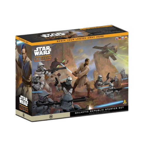 Atomic Mass Games Star Wars Legion Galactic Republic Starter Set