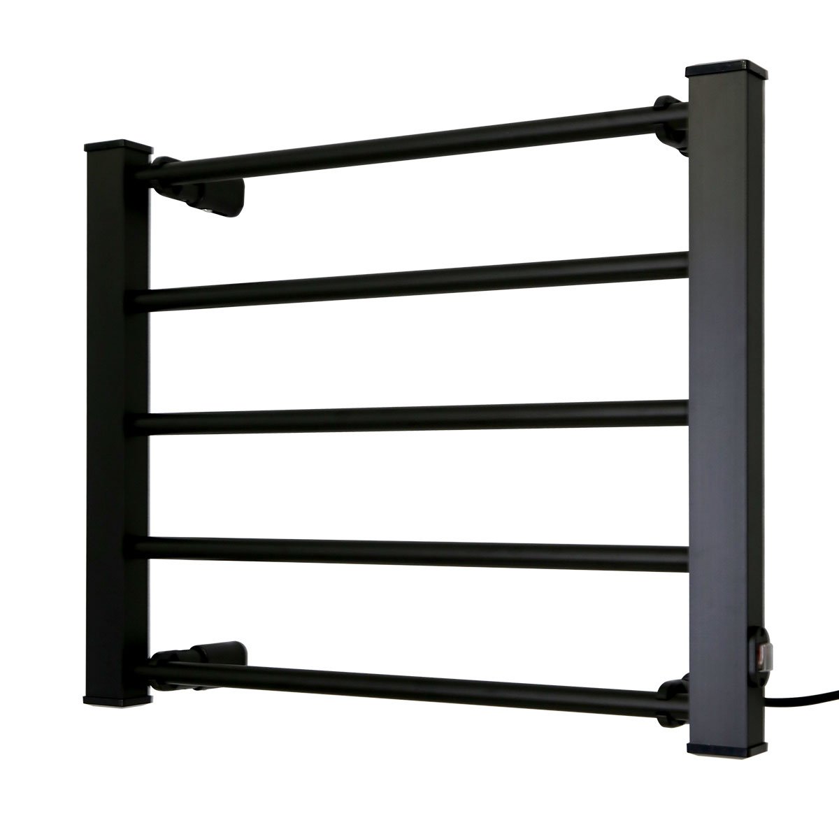 Pronti EV-90 90W Electric Heated Wall Mounted Towel Rack (Black)