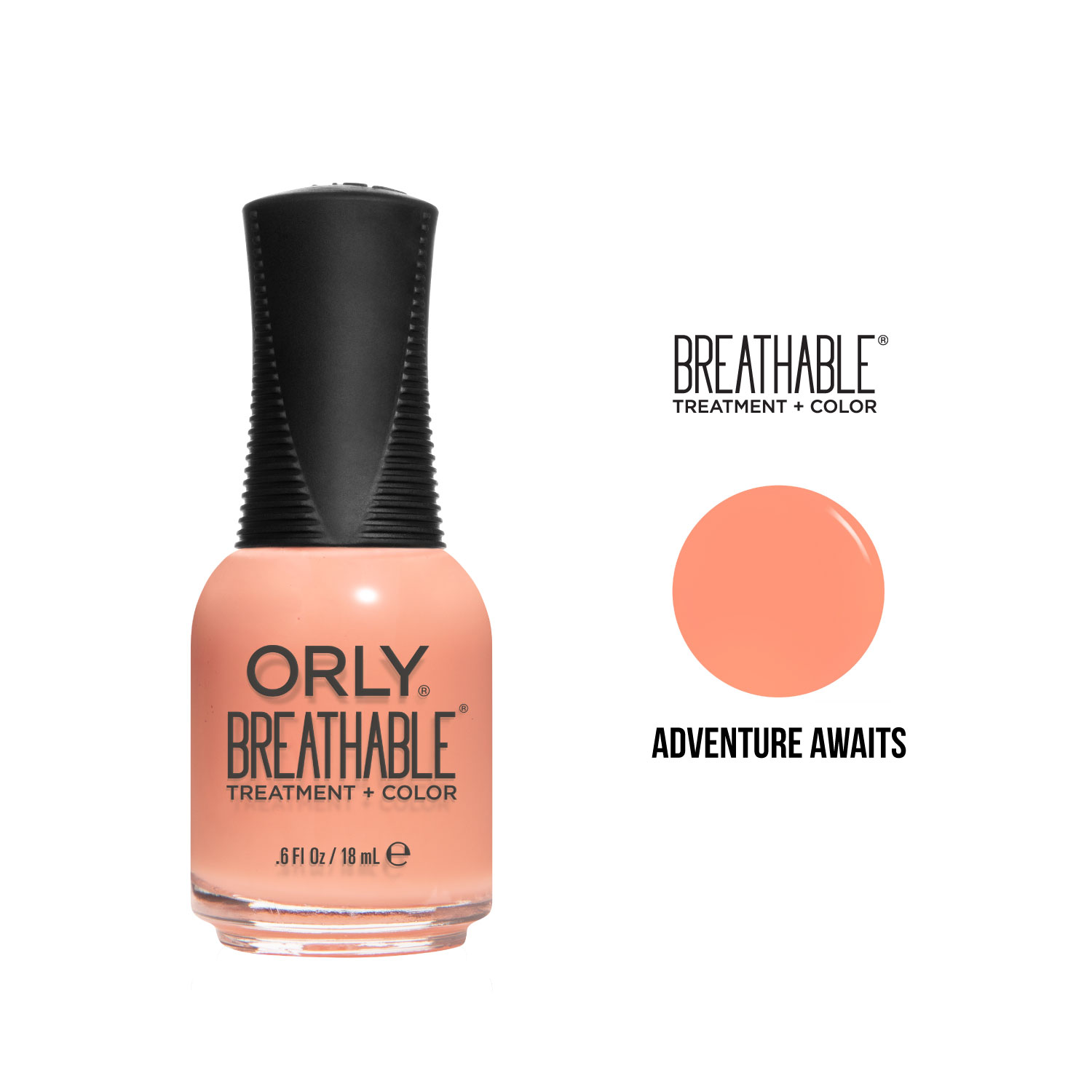 ESMALTE ORLY BREATHABLE - ADVENTURE AWAITS FRASCO 18 ML