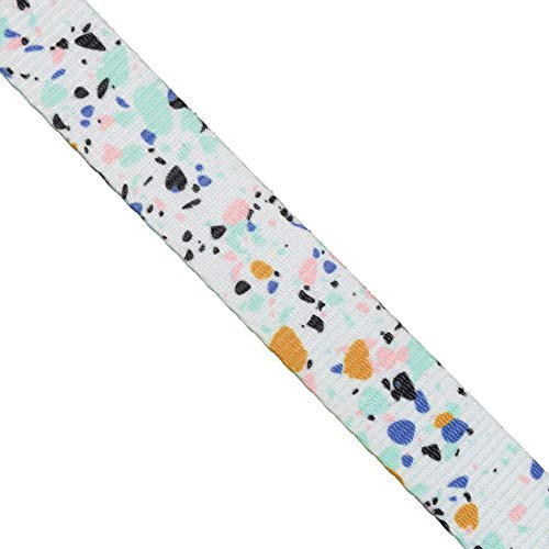 JONATHAN ADLER: NOW HOUSE - COLLAR DE TERRAZZO DE MENTA PEQUEÑO FORMA ELEGANTE Y MODERNA DE MANTENER A TU PERRO