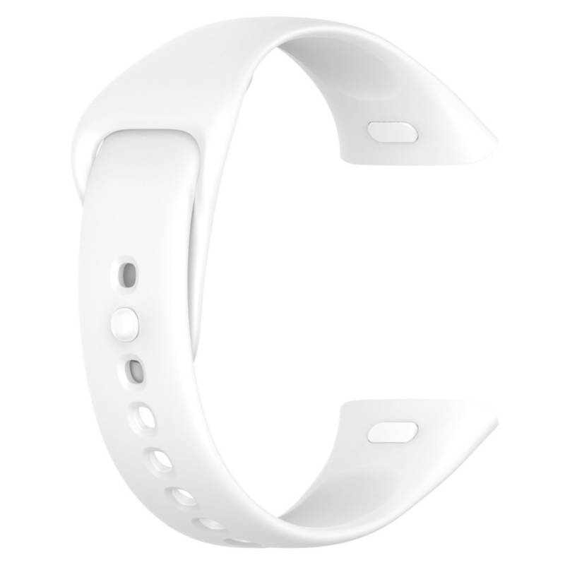 CORREA SILICONA PARA XIAOMI REDMI WATCH 3 - BLANCO