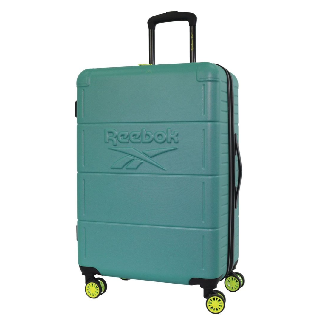 Reebok Wanderer Large 125L Hard Shell Case Suitcase Travel Luggage (Turquoise)