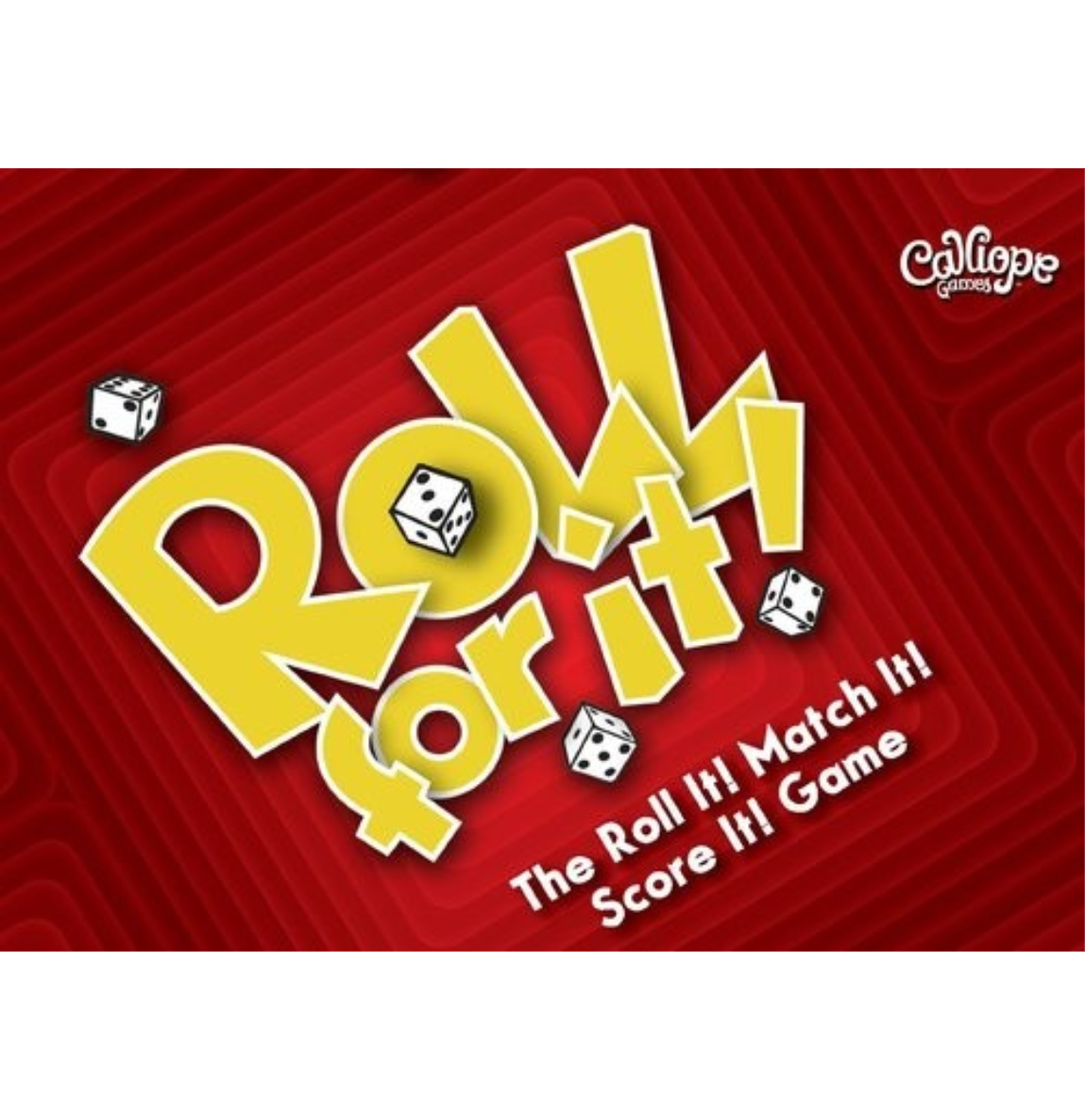 Calliope Games Roll For It Red Set