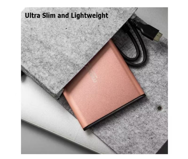 DISCO DURO EXTERNO PORTÁTIL ULTRA DELGADO DE 2.5' USB 3.0 PARA ORDENADOR PORTÁTIL/DE ESCRITORIO/XBOX ONE/PS4