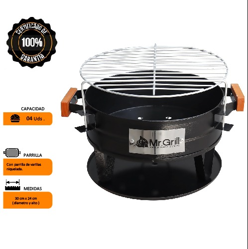 PARRILLA PORTATIL GRILL 300