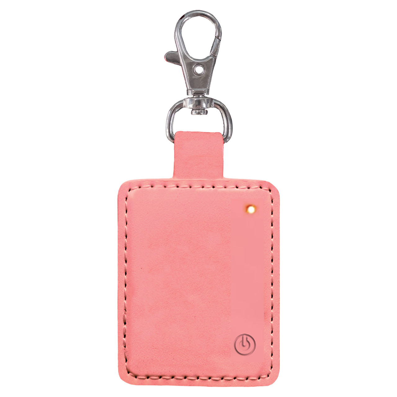 Laser Smart Tag Keyring - Find My Compatible (Coral Pink)