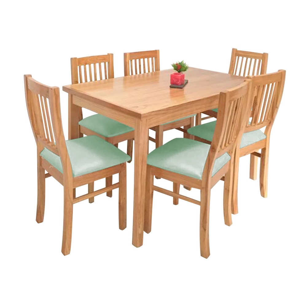 JUEGO DE COMEDOR HOME PREMIUM VILMA 6 SILLAS