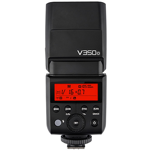 FLASH SPEEDLITE GODOX V350 PARA OLYMPUS - PANASONIC