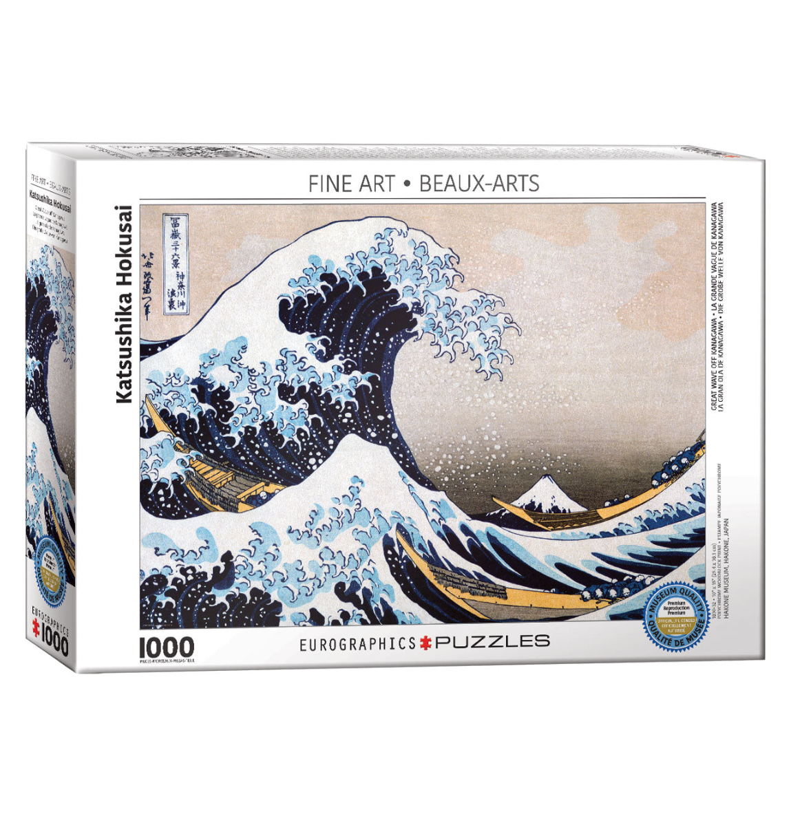 Eurographics 1000pc Great Wave Off Kanagawa Puzzle