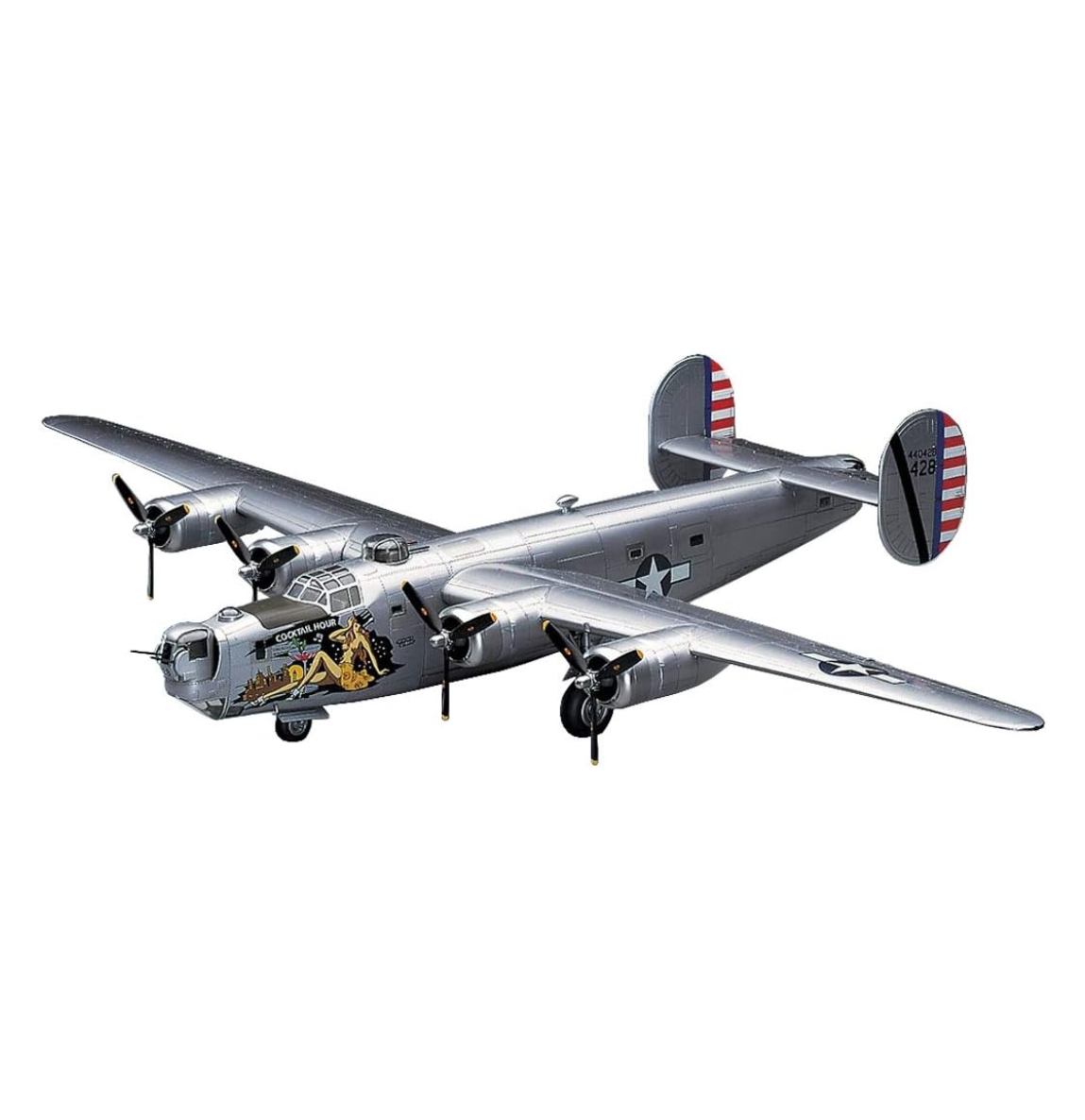 Hasegawa 1/72 B-24J Liberator (USAAF Bomber)