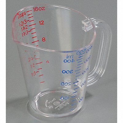16 oz Polycarbonate Measure Cup Clear