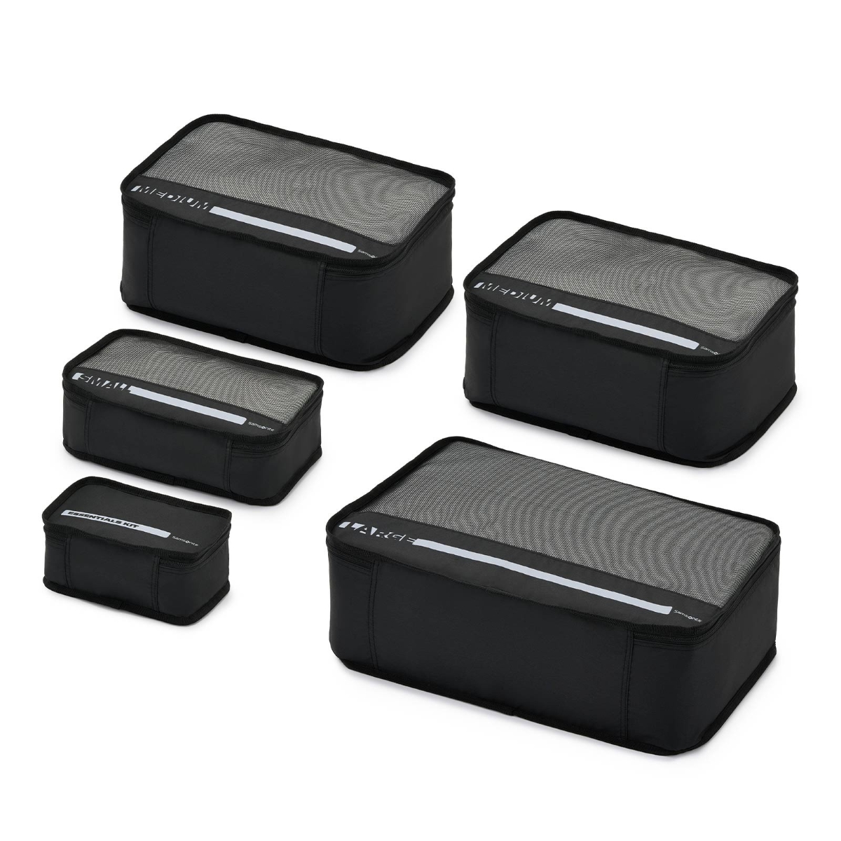 Samsonite Packing Cubes (Set Of 5) Black
