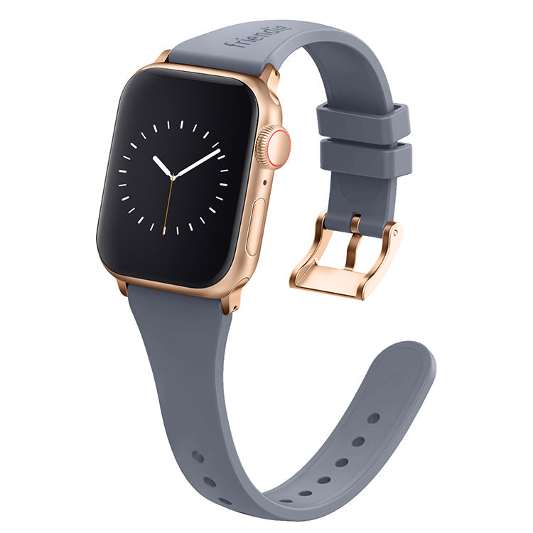 Friendie Gippsland Apple Watch Band - Grey/Gold (Small)