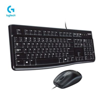 KIT LOGITECH MK120 TECLADO Y MOUSE NEGRO